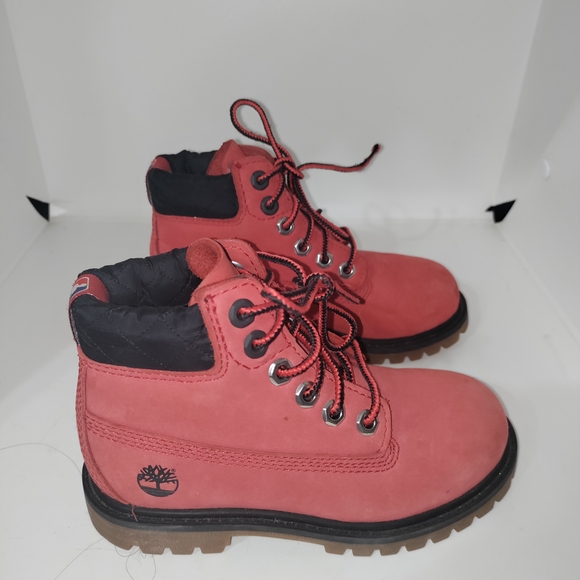 Timberland Other - Timberland Kids Red Boots